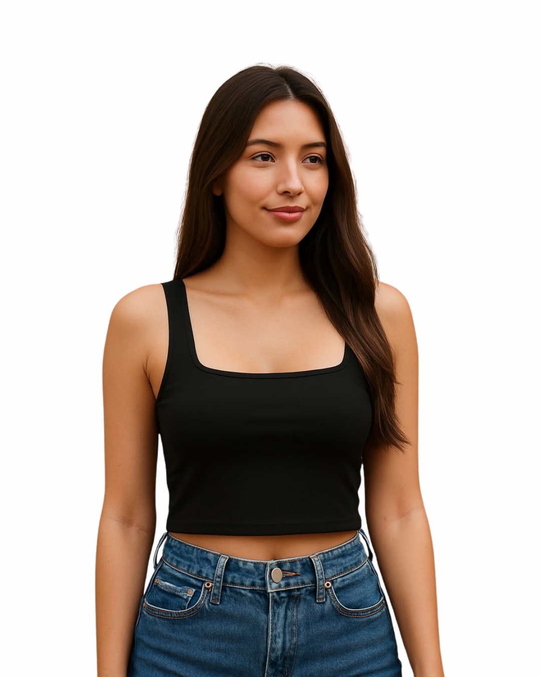 Sleeveless Crop Top